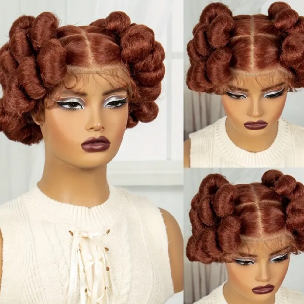Elegant Auburn Hair Wig
